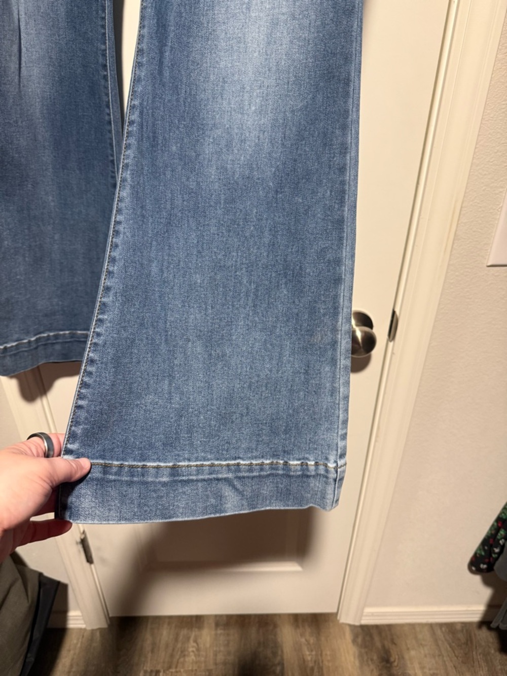 Judy Blue Medium Blue Flare Jeans - Picture 2 of 3